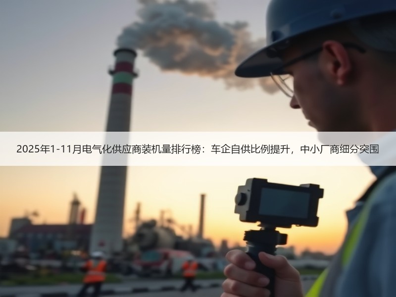 2025年1-11月电气化供应商装机量排行榜：车企自供比例提升，中小厂商细分突围