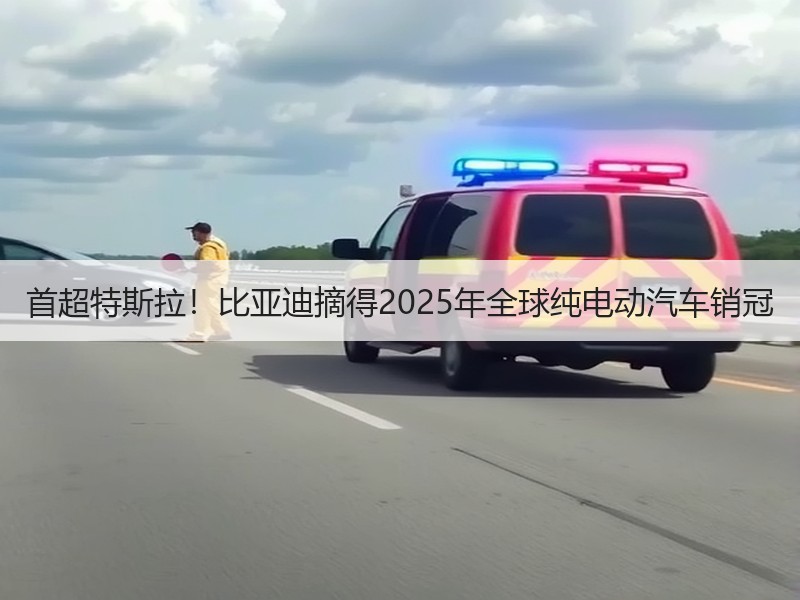 首超特斯拉!比亚迪摘得2025年全球纯电动汽车销冠 首超特斯拉!比亚迪摘得2025年全球纯电动汽车销冠