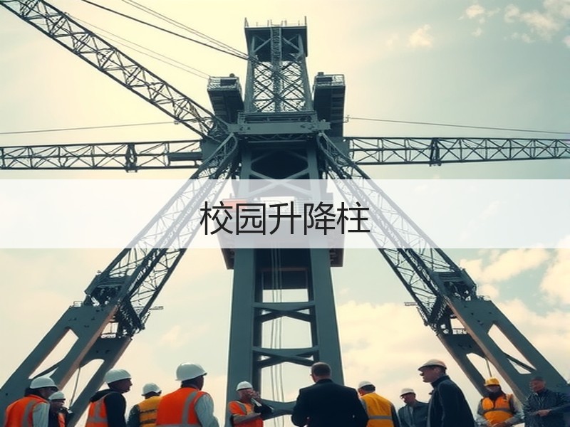 校园升降柱