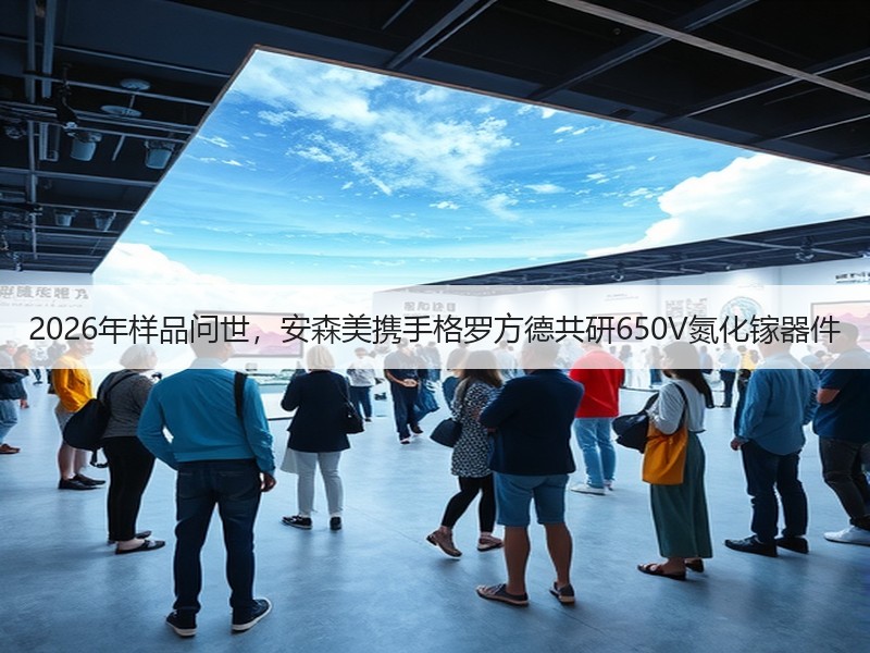 2026年样品问世，安森美携手格罗方德共研650V氮化镓器件
