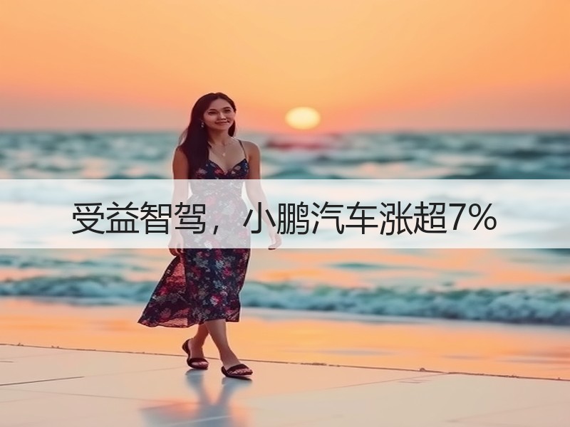 受益智驾，小鹏汽车涨超7%