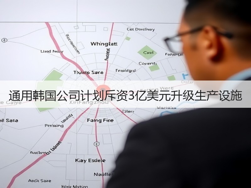通用韩国公司计划斥资3亿美元升级生产设施 通用韩国公司计划斥资3亿美元升级生产设施