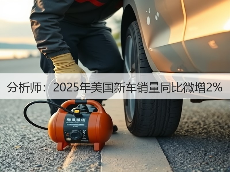 分析师：2025年美国新车销量同比微增2%