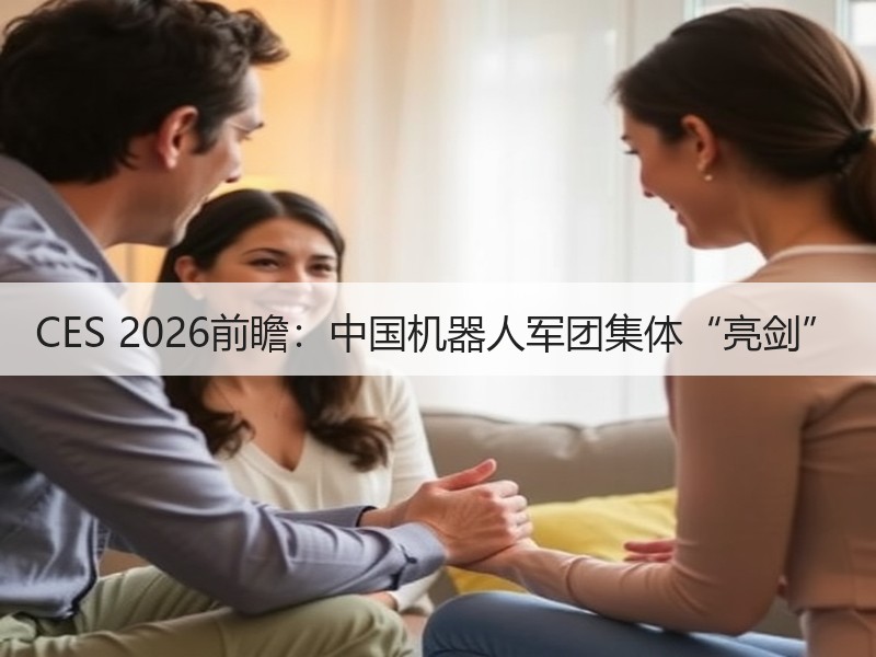 CES 2026前瞻：中国机器人军团集体“亮剑”