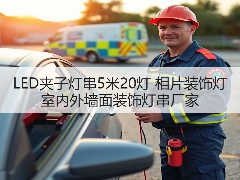 LED夹子灯串5米20灯 相片装饰灯 室内外墙面装饰灯串厂家