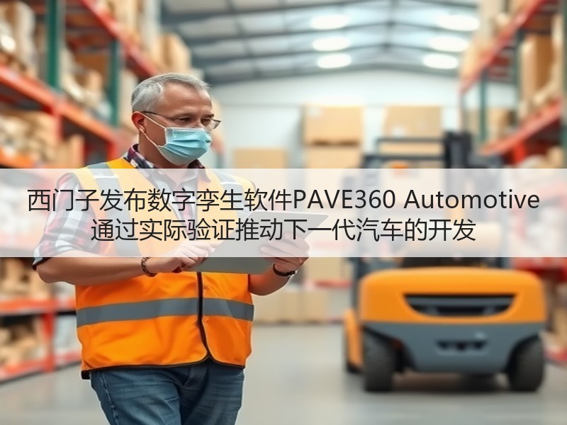 西门子发布数字孪生软件PAVE360 Automotive 通过实际验证推动下一代汽车的开发 西门子发布数字孪生软件PAVE360 Automotive 通过实际验证推动下一代汽车的开发