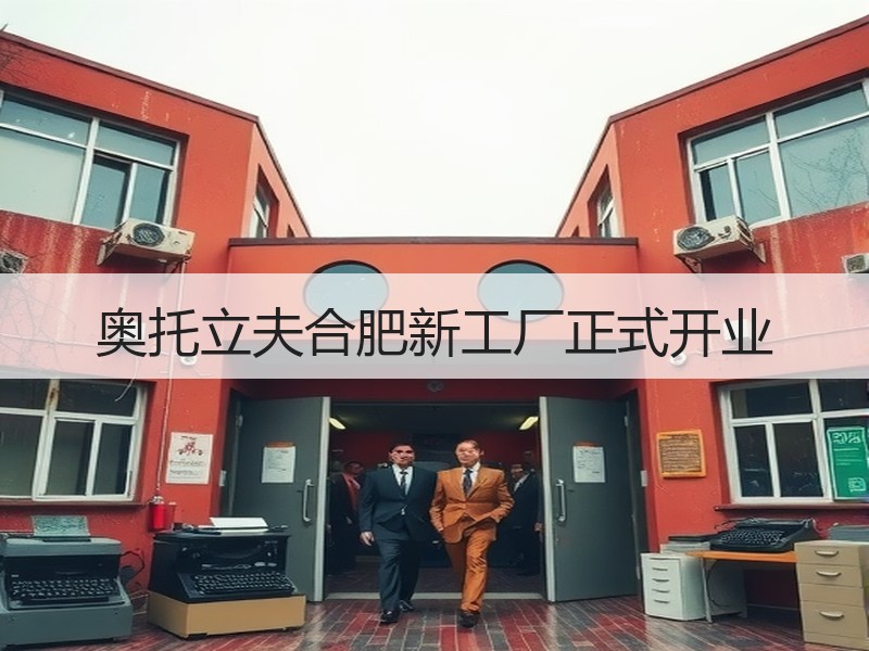 奥托立夫合肥新工厂正式开业 奥托立夫合肥新工厂正式开业