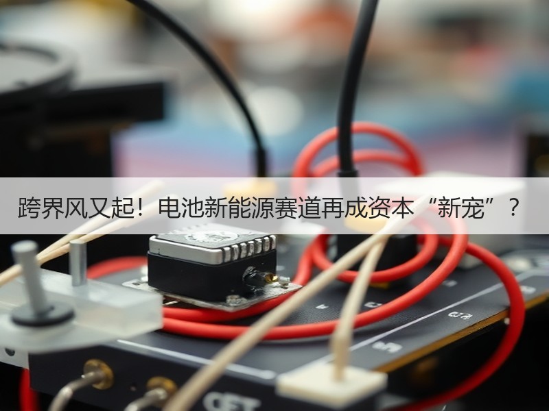 跨界风又起！电池新能源赛道再成资本“新宠”？