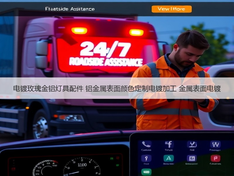 电镀玫瑰金铝灯具配件 铝金属表面颜色定制电镀加工 金属表面电镀