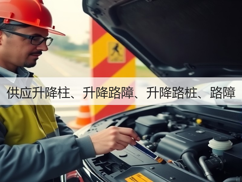 供应升降柱、升降路障、升降路桩、路障