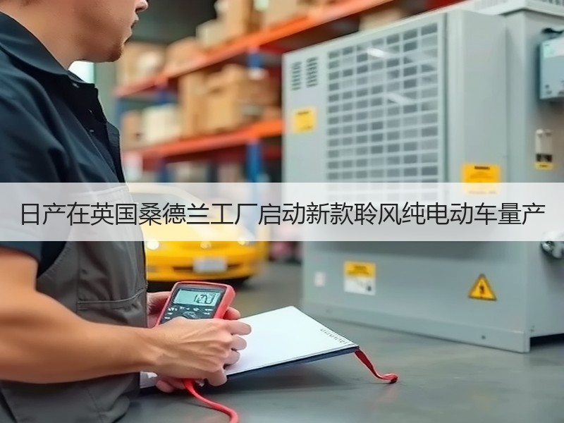 日产在英国桑德兰工厂启动新款聆风纯电动车量产 日产在英国桑德兰工厂启动新款聆风纯电动车量产