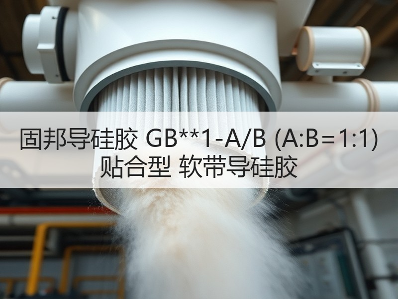 固邦导硅胶 GB**1-A/B (A:B=1:1) 贴合型 软带导硅胶
