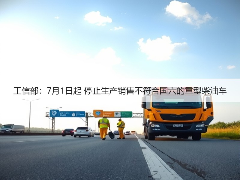 工信部:7月1日起 停止生产销售不符合国六的重型柴油车 工信部:7月1日起 停止生产销售不符合国六的重型柴油车