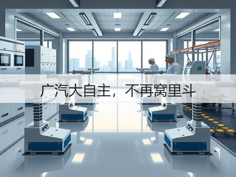 广汽大自主，不再窝里斗
