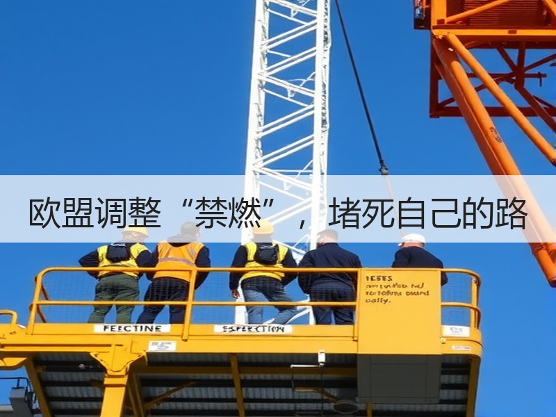 欧盟调整“禁燃”，堵死自己的路