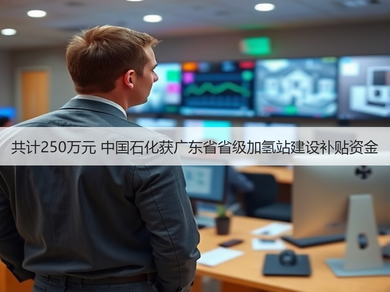共计250万元 中国石化获广东省省级加氢站建设补贴资金 共计250万元 中国石化获广东省省级加氢站建设补贴资金