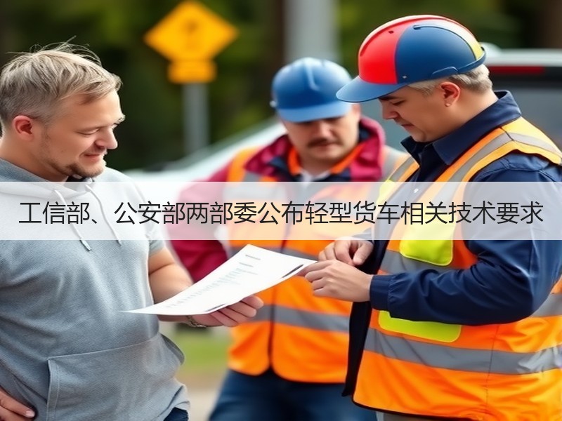 工信部、公安部两部委公布轻型货车相关技术要求 工信部、公安部两部委公布轻型货车相关技术要求