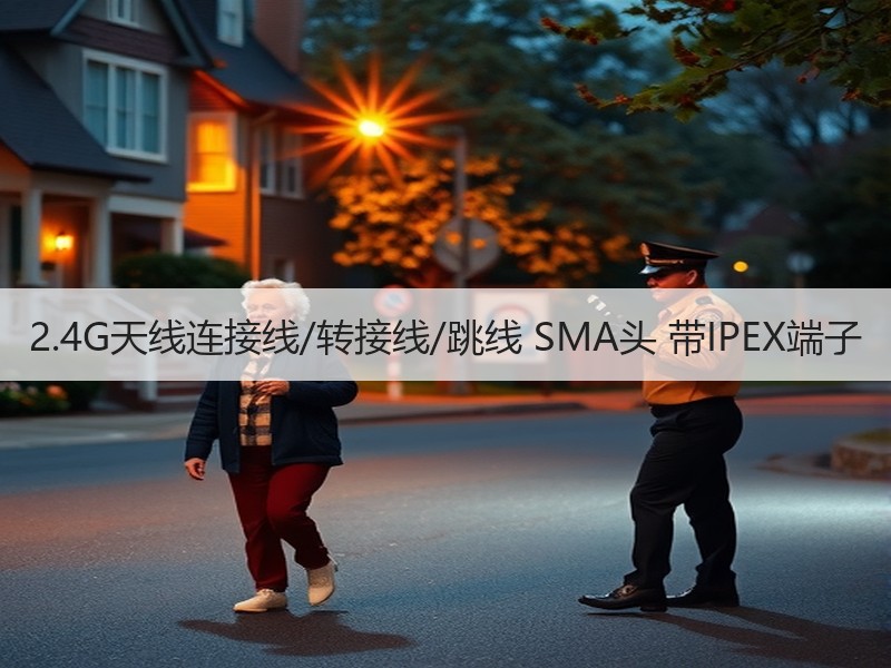 2.4G天线连接线/转接线/跳线 SMA头 带IPEX端子