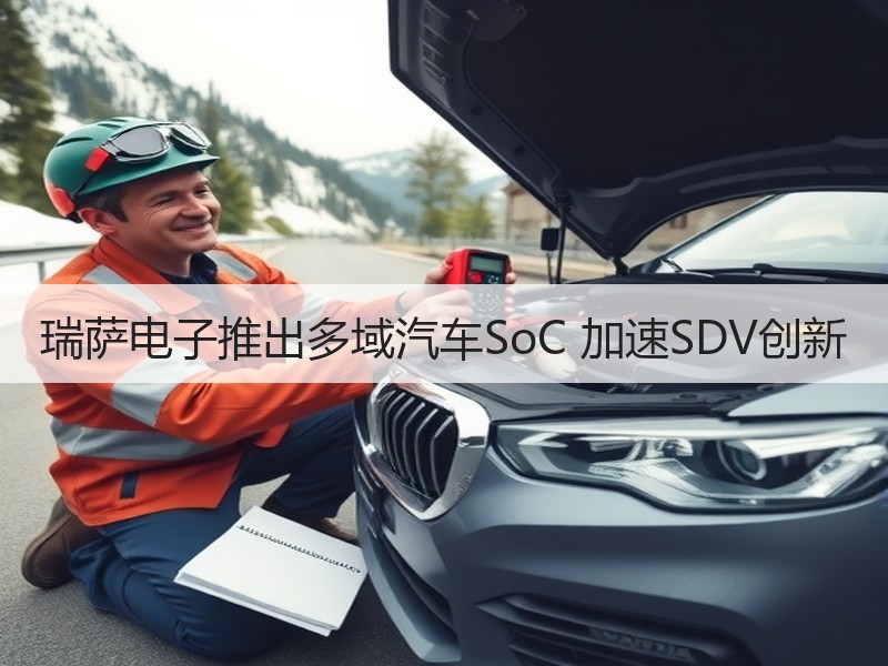 瑞萨电子推出多域汽车SoC 加速SDV创新 瑞萨电子推出多域汽车SoC 加速SDV创新
