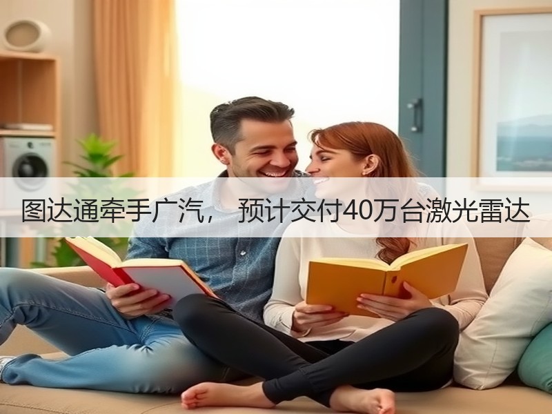 图达通牵手广汽, 预计交付40万台激光雷达 图达通牵手广汽, 预计交付40万台激光雷达
