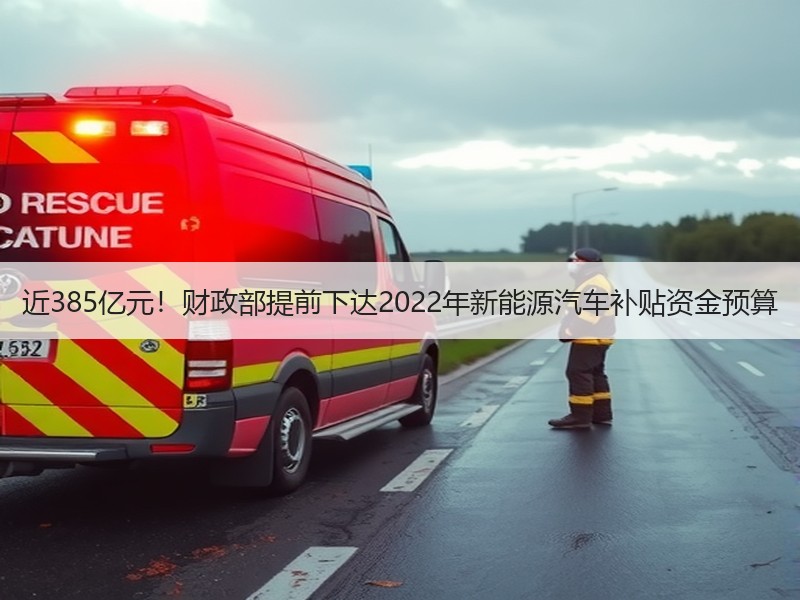 近385亿元!财政部提前下达2022年新能源汽车补贴资金预算 近385亿元!财政部提前下达2022年新能源汽车补贴资金预算