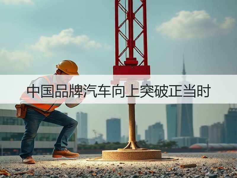 中国品牌汽车向上突破正当时