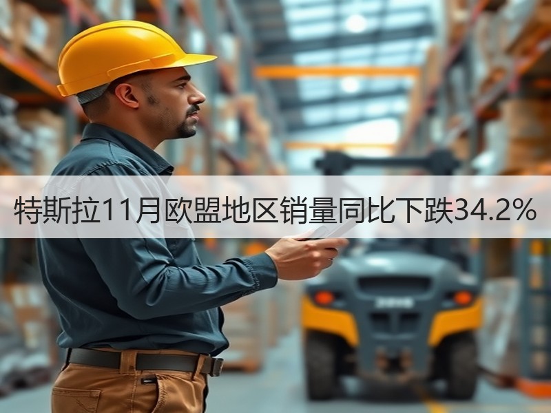 特斯拉11月欧盟地区销量同比下跌34.2% 特斯拉11月欧盟地区销量同比下跌34.2%