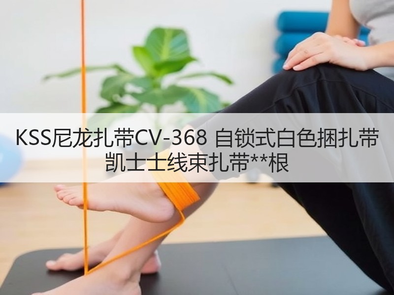 KSS尼龙扎带CV-368 自锁式白色捆扎带 凯士士线束扎带**根 KSS尼龙扎带CV-368 自锁式白色捆扎带 凯士士线束扎带**根