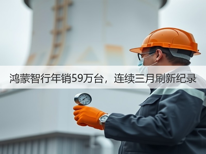 鸿蒙智行年销59万台,连续三月刷新纪录 鸿蒙智行年销59万台,连续三月刷新纪录
