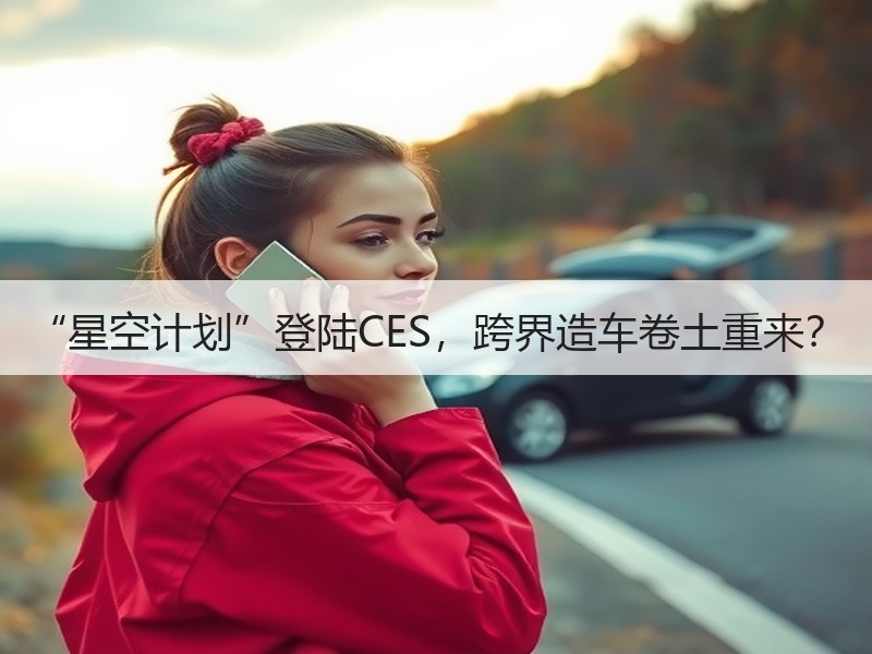 “星空计划”登陆CES，跨界造车卷土重来？
