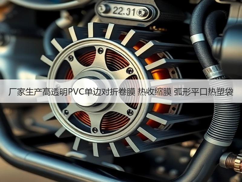 厂家生产高透明PVC单边对折卷膜 热收缩膜 弧形平口热塑袋