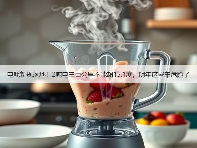 电耗新规落地!2吨电车百公里不能超15.1度,明年这些车危险了 电耗新规落地!2吨电车百公里不能超15.1度,明年这些车危险了