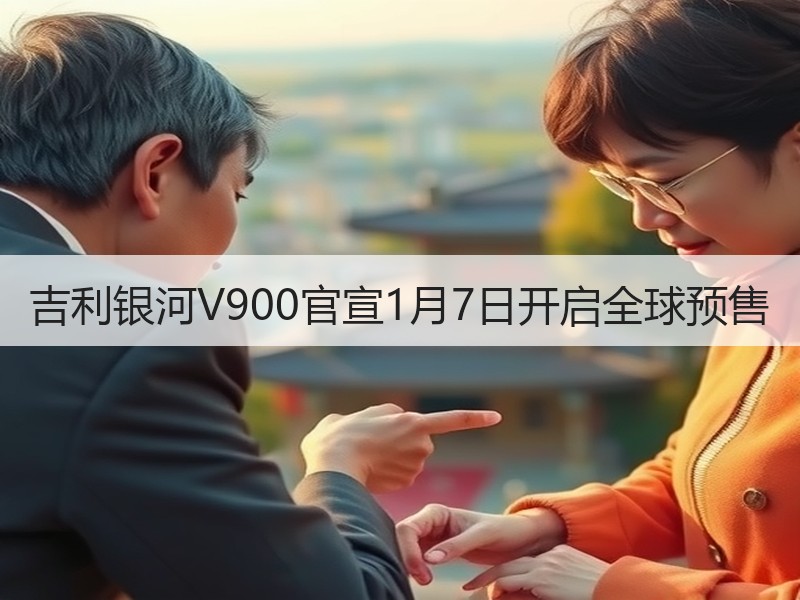 吉利银河V900官宣1月7日开启全球预售 吉利银河V900官宣1月7日开启全球预售