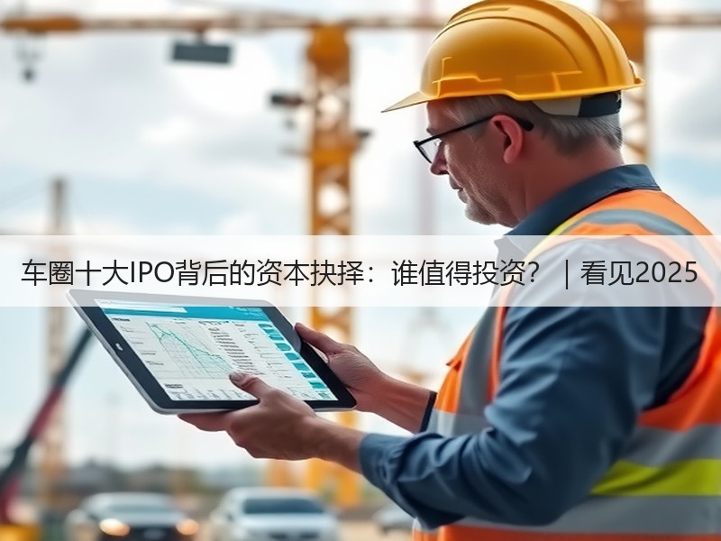车圈十大IPO背后的资本抉择:谁值得投资?|看见2025 车圈十大IPO背后的资本抉择:谁值得投资?|看见2025