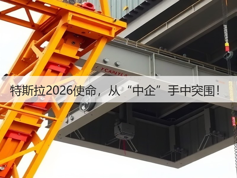 特斯拉2026使命，从“中企”手中突围！