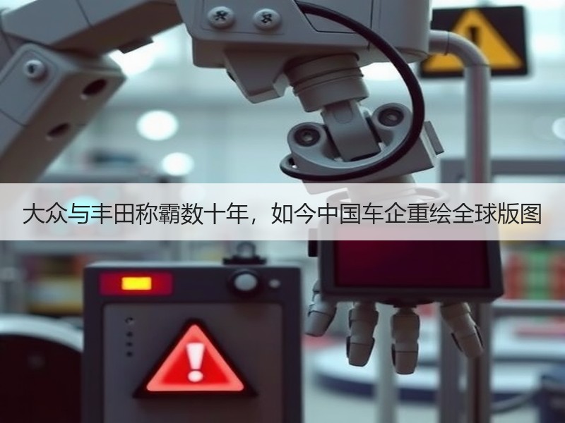 大众与丰田称霸数十年，如今中国车企重绘全球版图