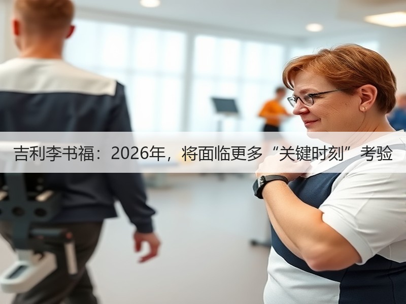 吉利李书福:2026年,将面临更多“关键时刻”考验 吉利李书福:2026年,将面临更多“关键时刻”考验