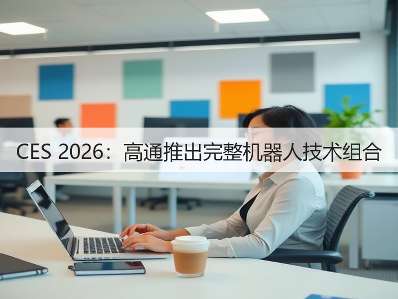 CES 2026:高通推出完整机器人技术组合 CES 2026:高通推出完整机器人技术组合