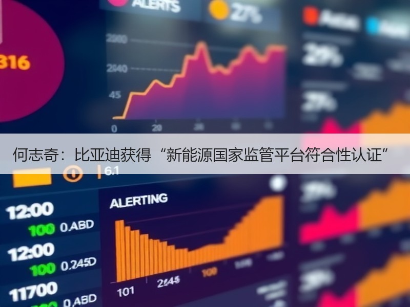 何志奇：比亚迪获得“新能源国家监管平台符合性认证”