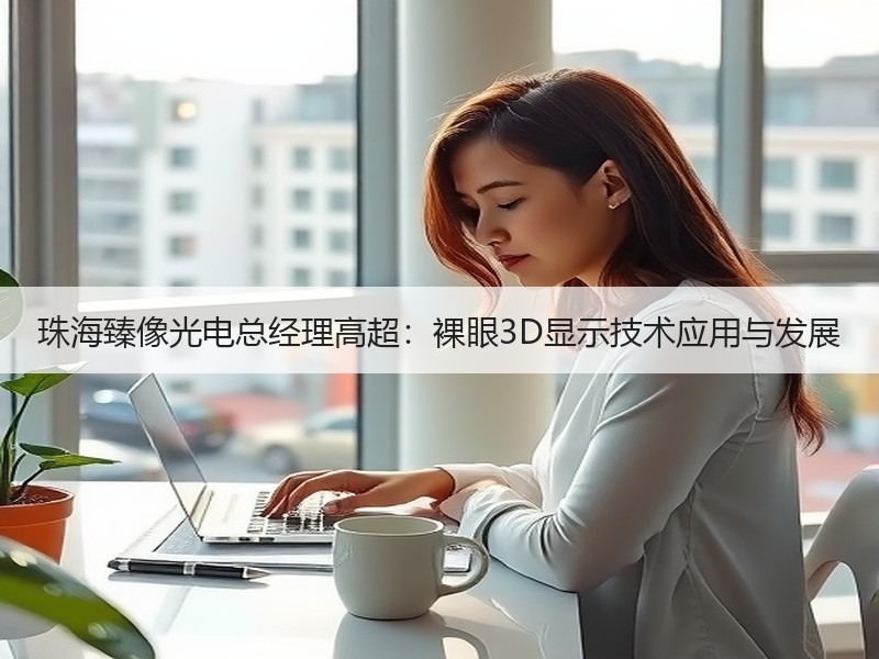 珠海臻像光电总经理高超：裸眼3D显示技术应用与发展