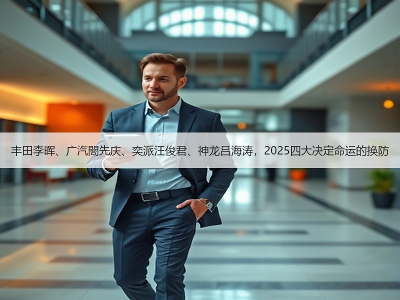 丰田李晖、广汽閤先庆、奕派汪俊君、神龙吕海涛，2025四大决定命运的换防
