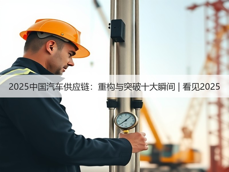 2025中国汽车供应链：重构与突破十大瞬间 | 看见2025