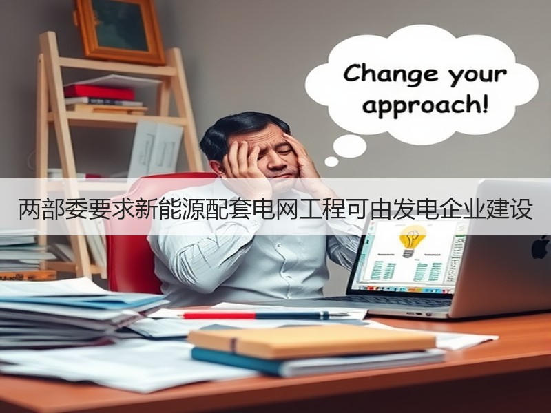 两部委要求新能源配套电网工程可由发电企业建设 两部委要求新能源配套电网工程可由发电企业建设