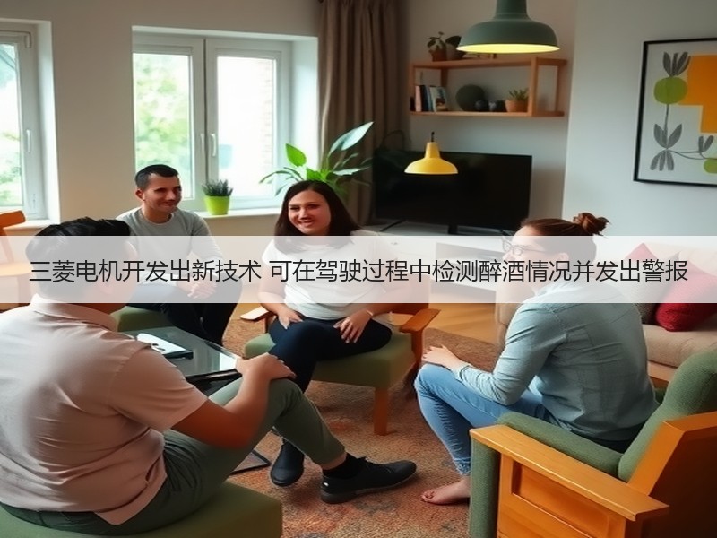 三菱电机开发出新技术 可在驾驶过程中检测醉酒情况并发出警报