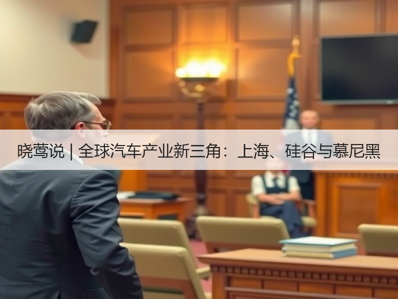 晓莺说 | 全球汽车产业新三角：上海、硅谷与慕尼黑
