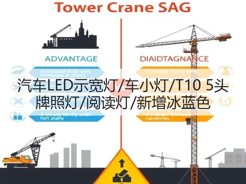 汽车LED示宽灯/车小灯/T10 5头 牌照灯/阅读灯/新增冰蓝色