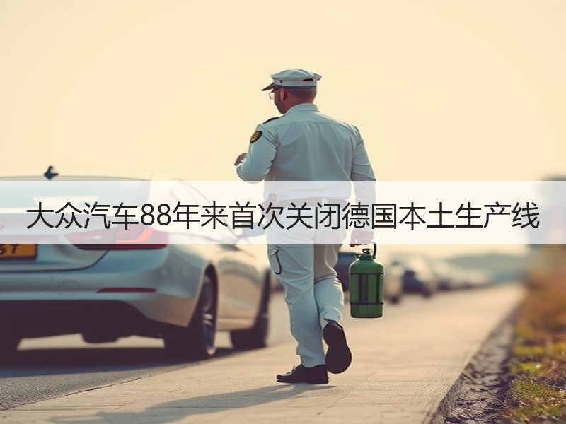 大众汽车88年来首次关闭德国本土生产线