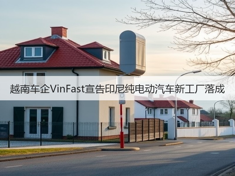 越南车企VinFast宣告印尼纯电动汽车新工厂落成 越南车企VinFast宣告印尼纯电动汽车新工厂落成