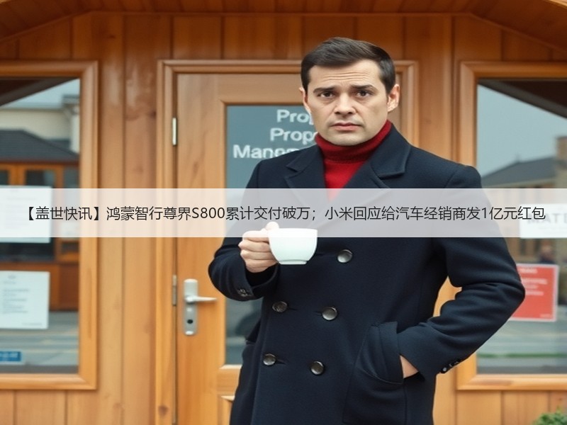 【盖世快讯】鸿蒙智行尊界S800累计交付破万;小米回应给汽车经销商发1亿元红包 【盖世快讯】鸿蒙智行尊界S800累计交付破万;小米回应给汽车经销商发1亿元红包