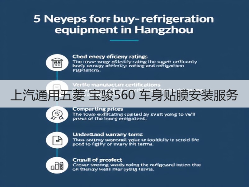 上汽通用五菱 宝骏560 车身贴膜安装服务